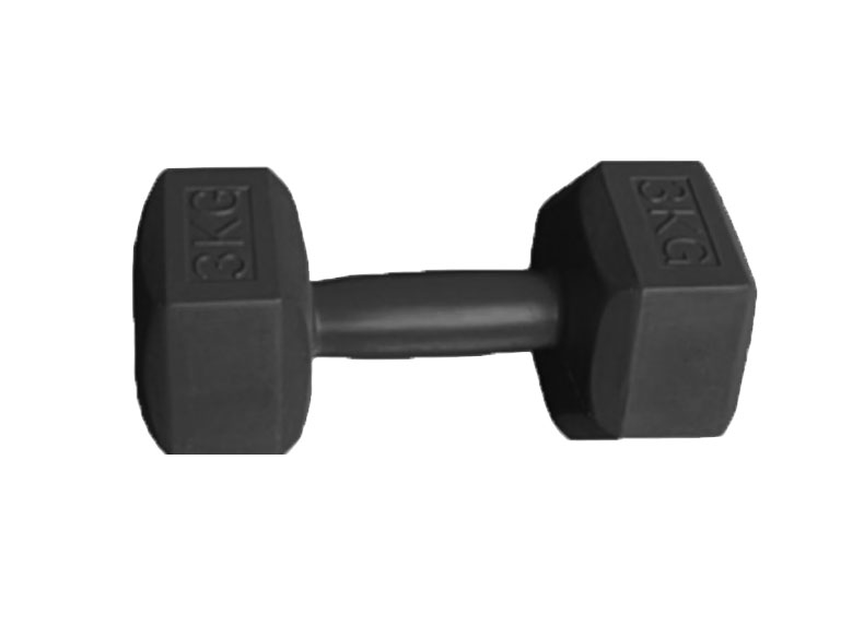 Odin 4kg Hex Håndvægte – Effektiv træning uden rullende vægte!