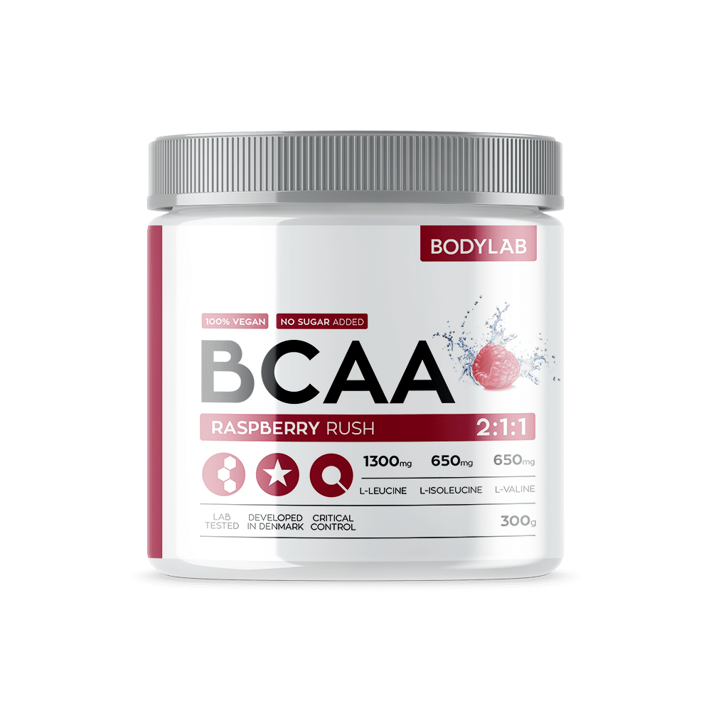 Bodylab BCAA Instant Hindbær 300g – Træningsboost!