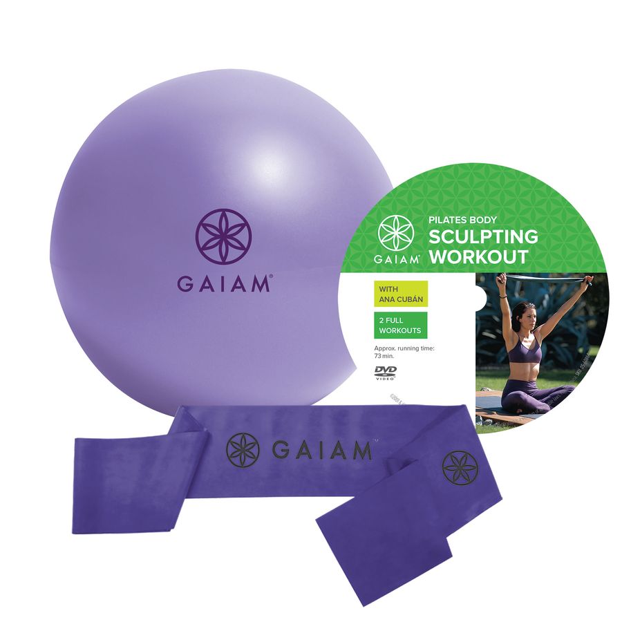 Gaiam Pilates Sæt til Nybegyndere – Hurtig Levering!