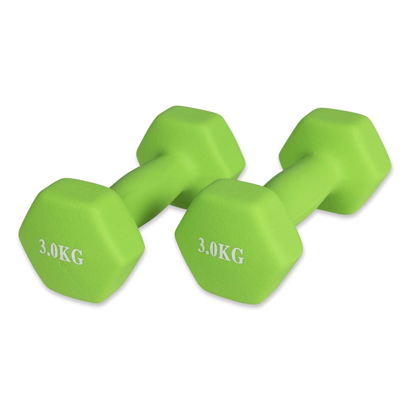 Asg Neoprene Håndvægte 2 x 3 kg