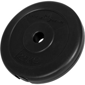25 mm Plast Vægtskive 2,5 kg