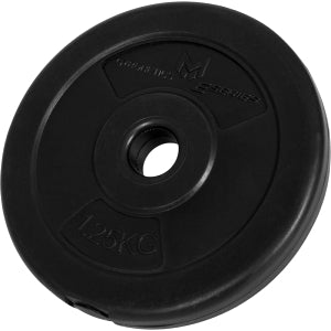 25 Mm Kunststof Vægtskive 1,25 Kg - Optimal Træningseffekt
