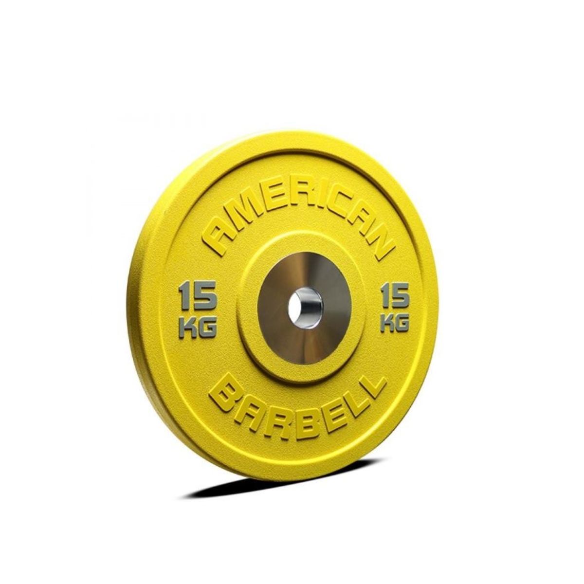 American Barbell Bumper Plade 15 Kg - Top Kvalitet!