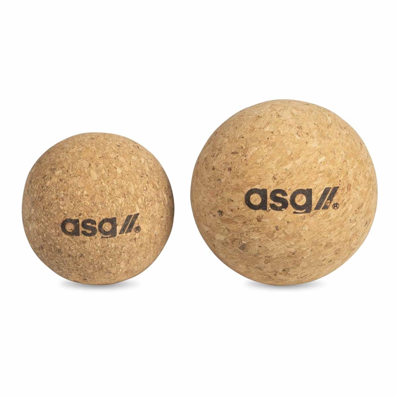 Asg Kork Massagebolde - 2 Stk. Pakke