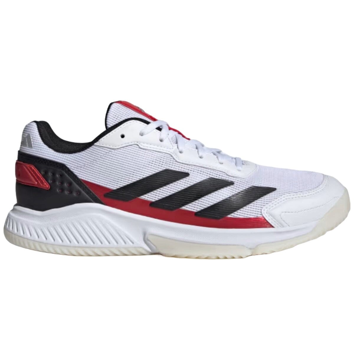 Adidas Courtquick Padel Sko - Hvid, Sort, Rød Tilbud!