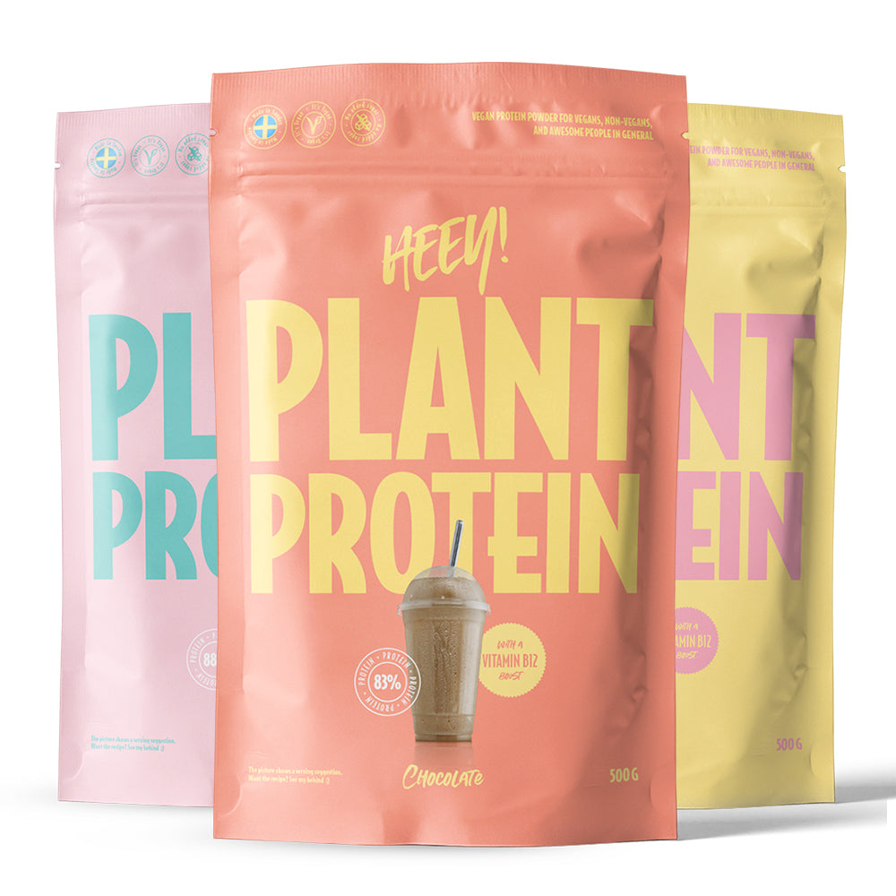 Heey Vegansk Proteinpulver 500g - Styrk Dine Træningsmål