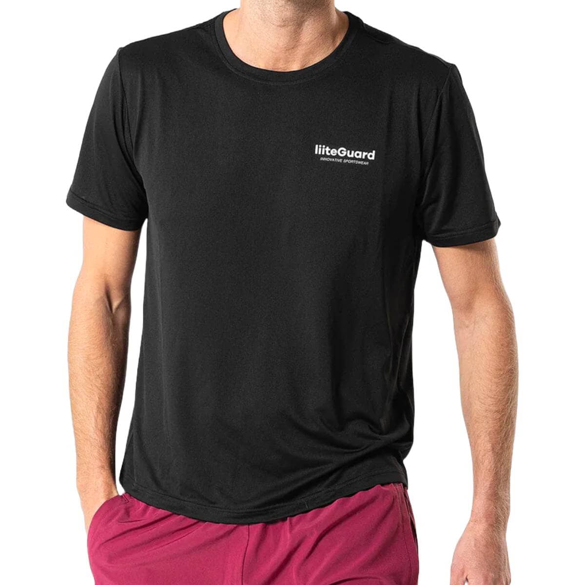Liiteguard Ground Tech T-shirt til mænd, sort