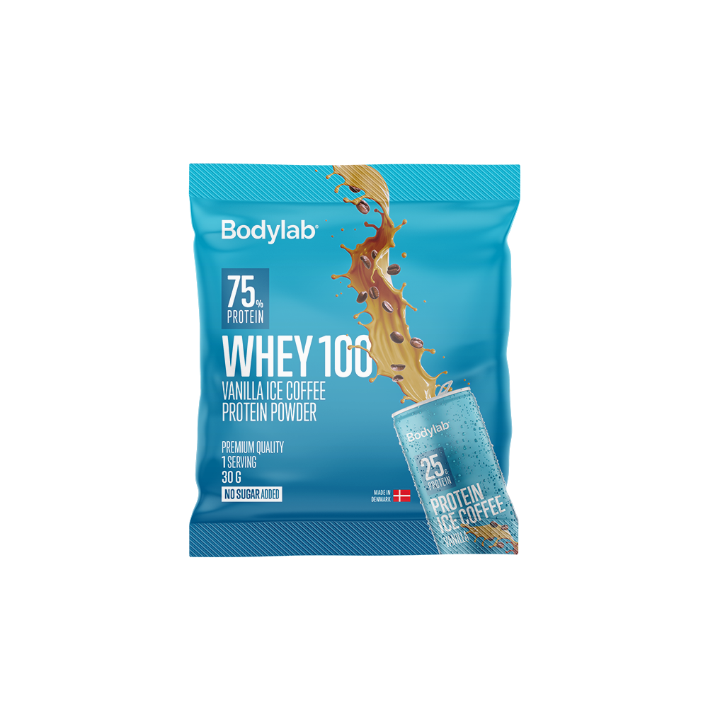 Bodylab Whey 100 - Vanilje Iskaffe Proteinpulver