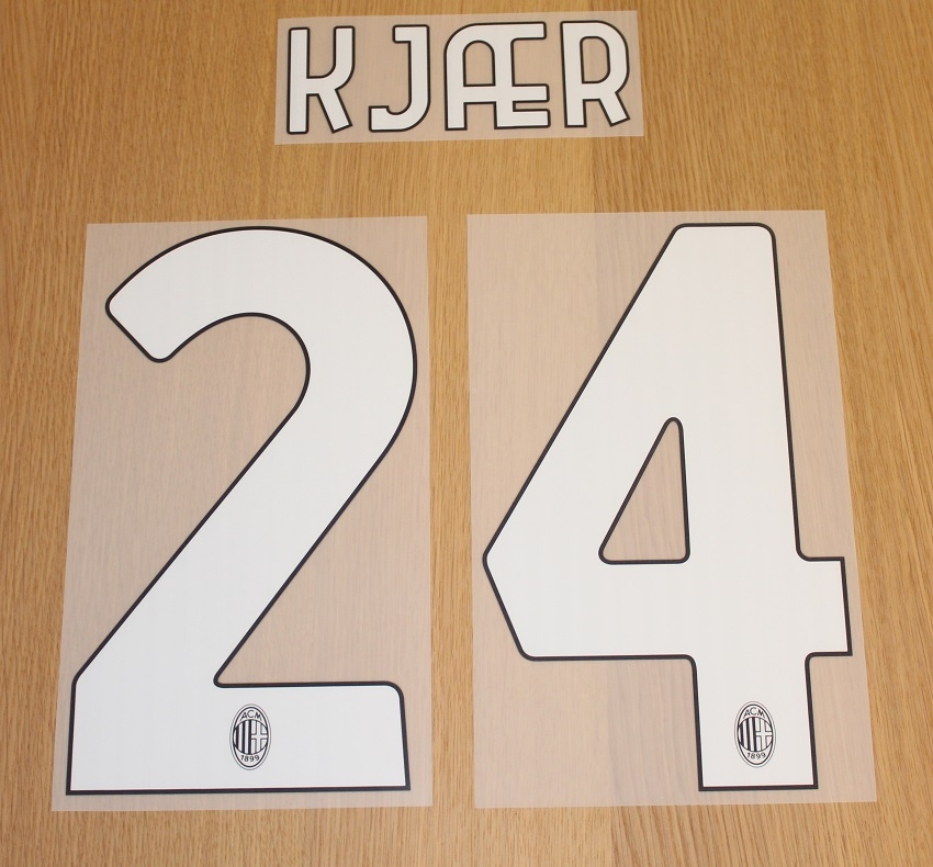 AC Milan Hjemmeprint 2021-22 Kjær 24 Voksen