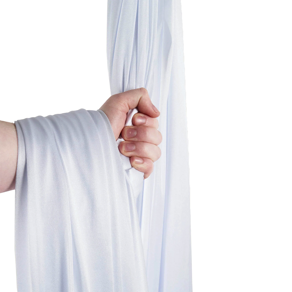 Aerial Yoga Hængekøje - Hvid 6 Meter