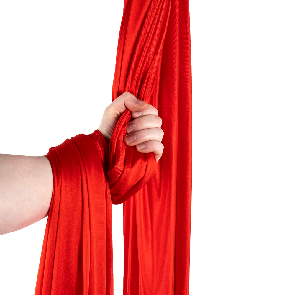 Aerial Yoga Hængekøje i Rød - 6 M til Træning