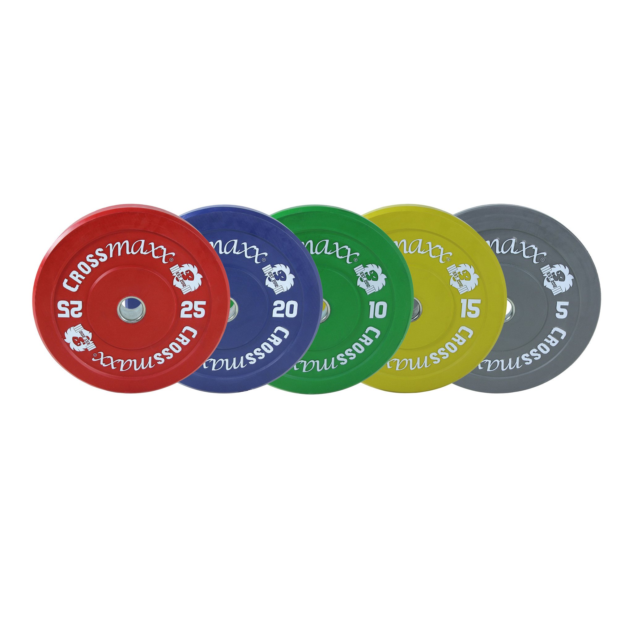 Crossmaxx 30 Kg Vægtsæt - Farvet og Klar til Træning!