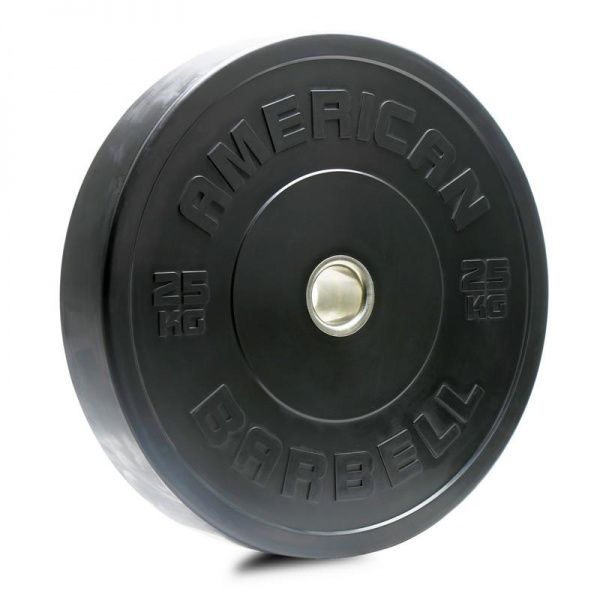 American Barbell 25 Kg Bumper Plade - Kvalitetstræning
