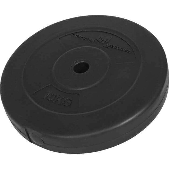 25 Mm Vægtskive i Plastik - 100 Kg Til Styrketræning