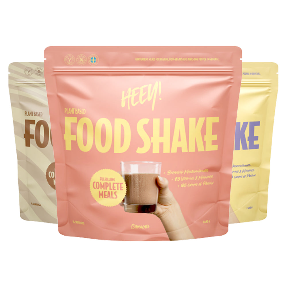 Heey Vegansk Madshake 1400g - Protein Tilbud!