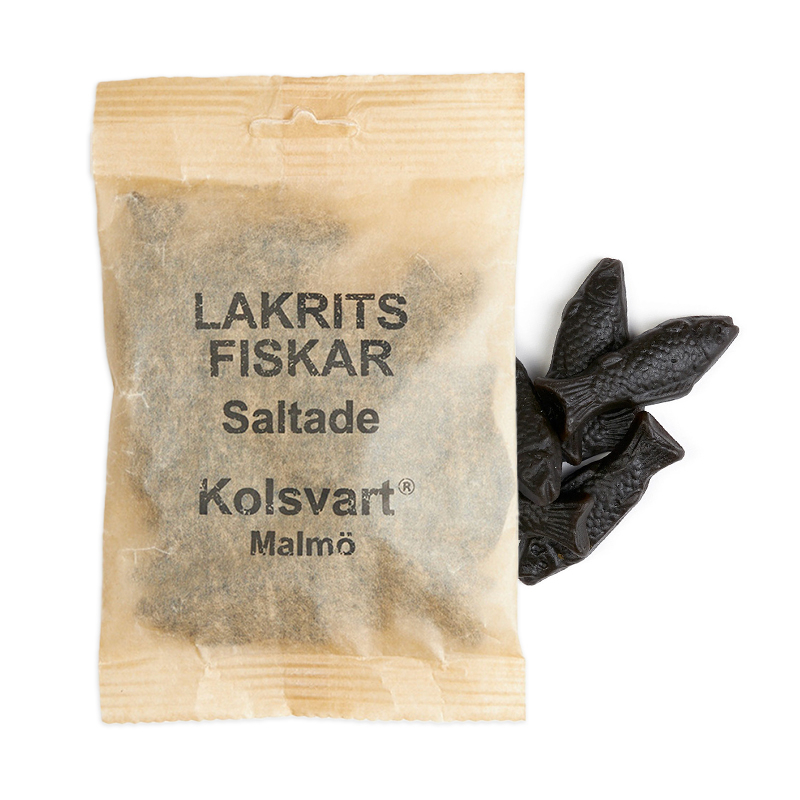 Salte Lakridsfisk fra Kolsvart