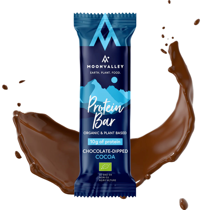 Moonvalley Proteinbar med Chokolade og Kakao