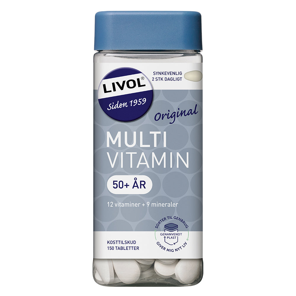 Livol Multivitamin 50 - 150 Stk. til Sundhed og Velvære