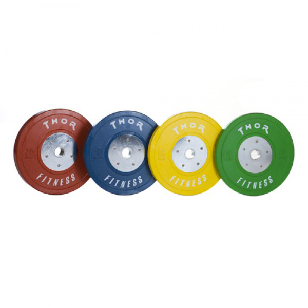 Thor Fitness 20kg Bumper Vægtskiver – Træningsspecial!