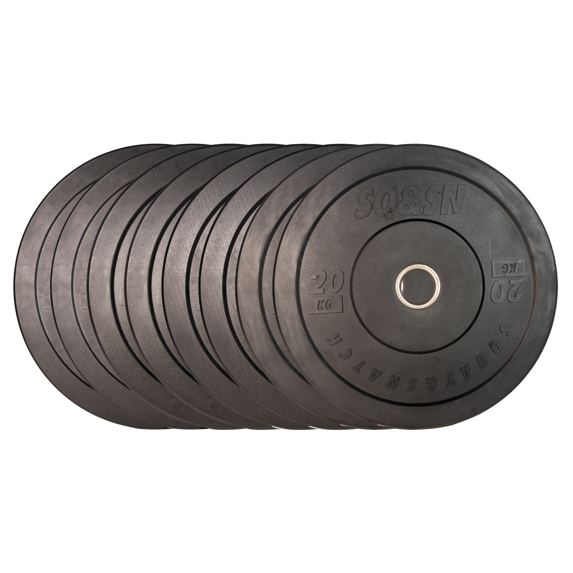 100 Kg Vægtsæt fra SQ&SN - Perfekt til Crossfit!