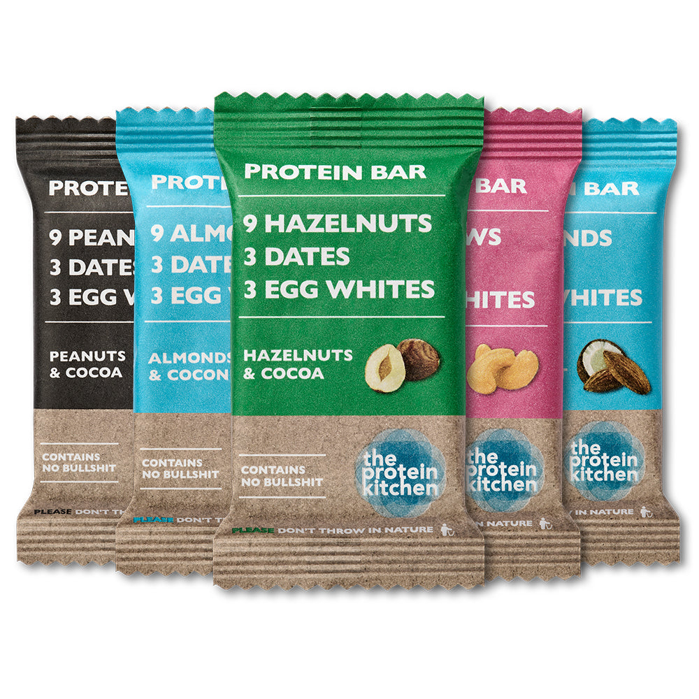 Protein Kitchen Bar 12x55g - Sund Og Sukkerfri Snack